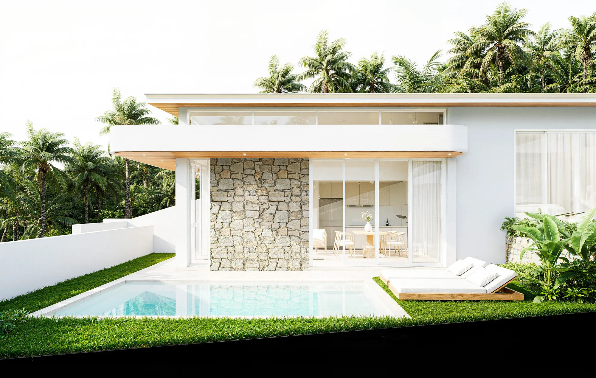 Samui Modern Tropical Pool Villa — 2
