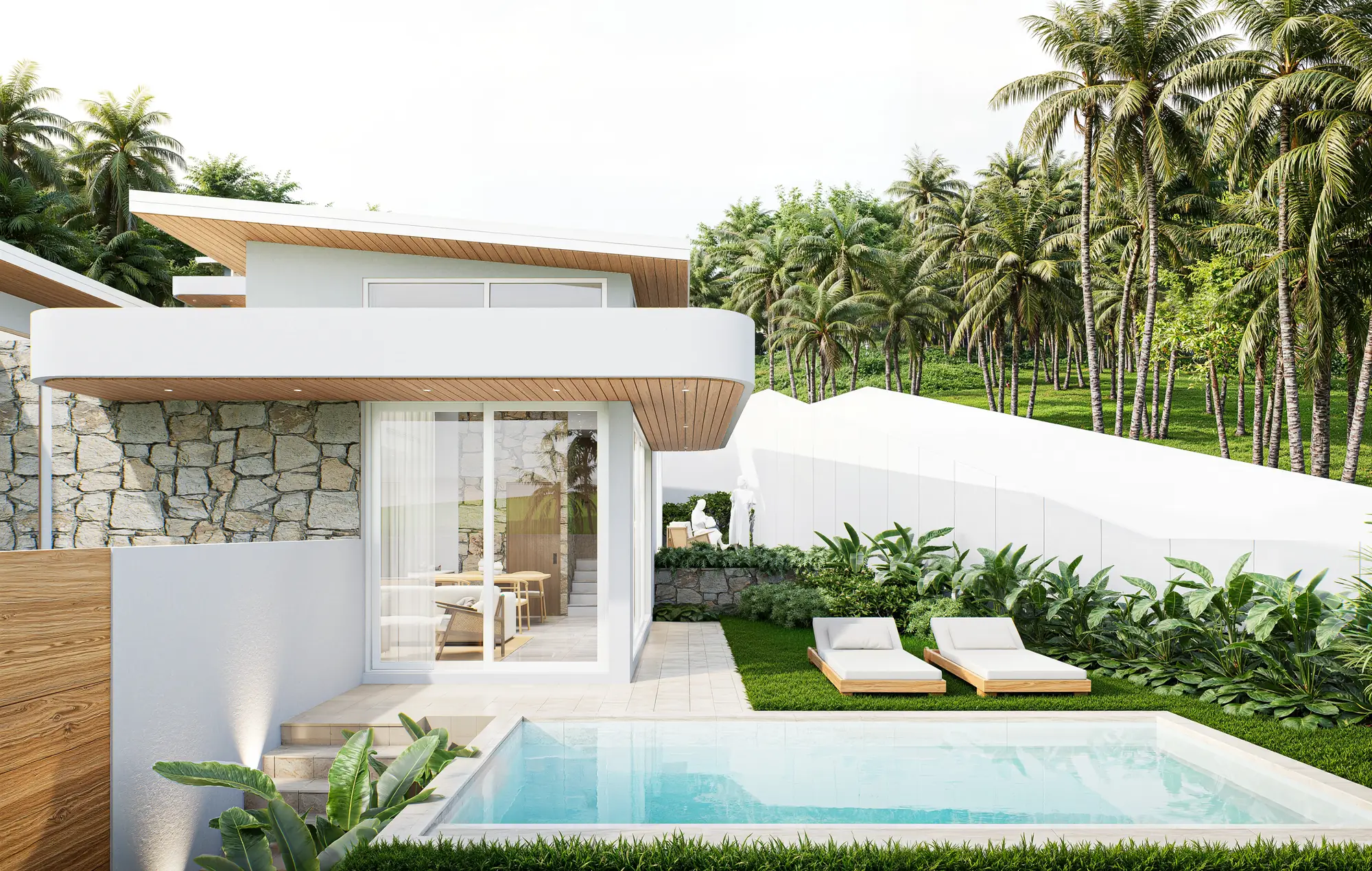 Samui Modern Tropical Pool Villa — 3