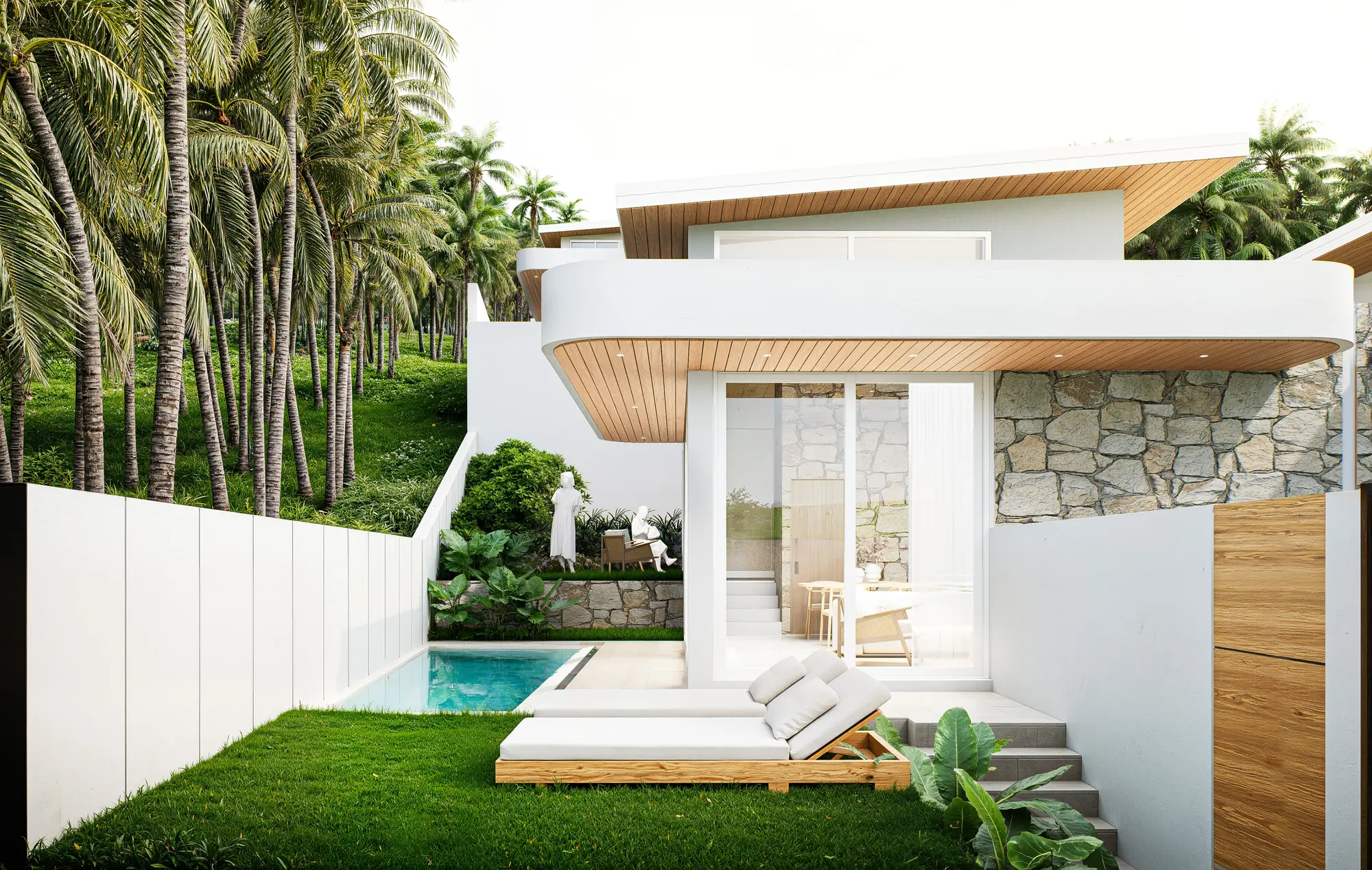 Samui Modern Tropical Pool Villa — 4